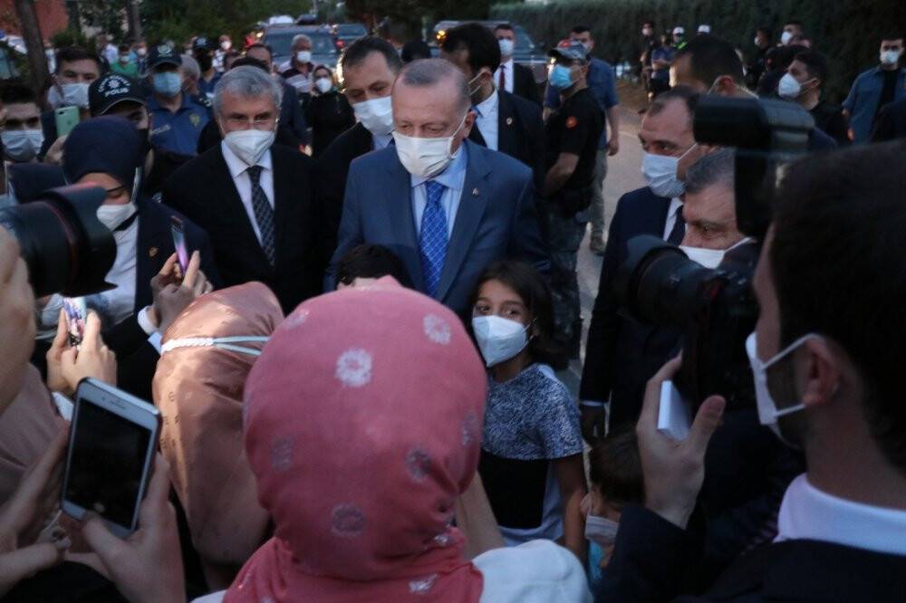 Cumhurbaşkanı Erdoğan’a sevgi seli