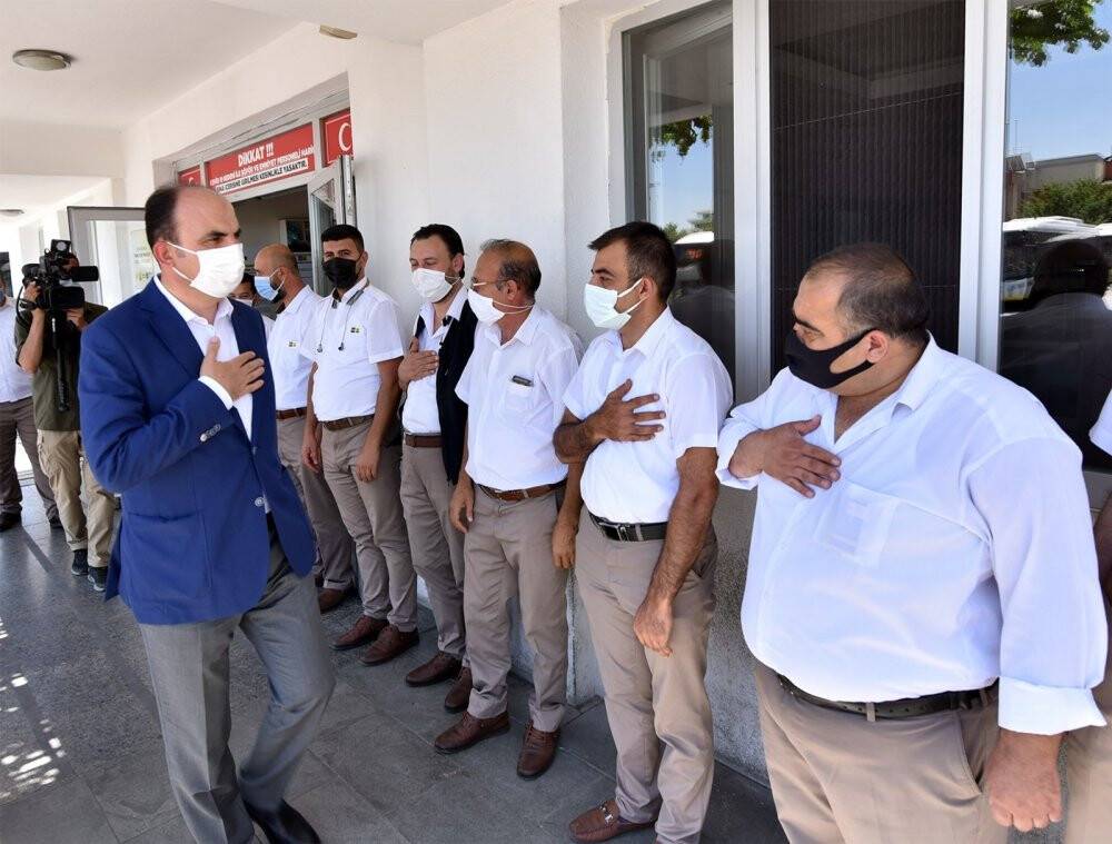 Konya Büyükşehir toplu ulaşım çalışanları Mesleki Yeterlilik Belgesi aldı