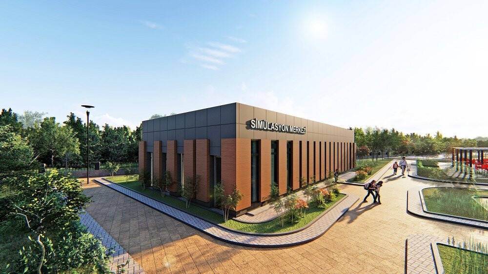 Karatay’da Trafik Eğitim Parkı’nın yapımı sürüyor