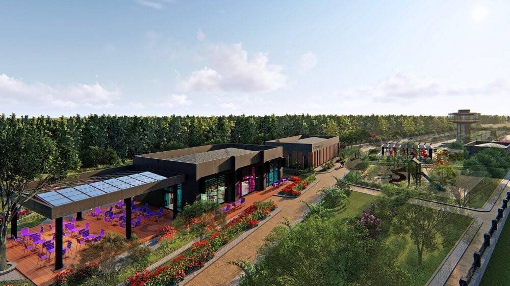 Karatay’da Trafik Eğitim Parkı’nın yapımı sürüyor