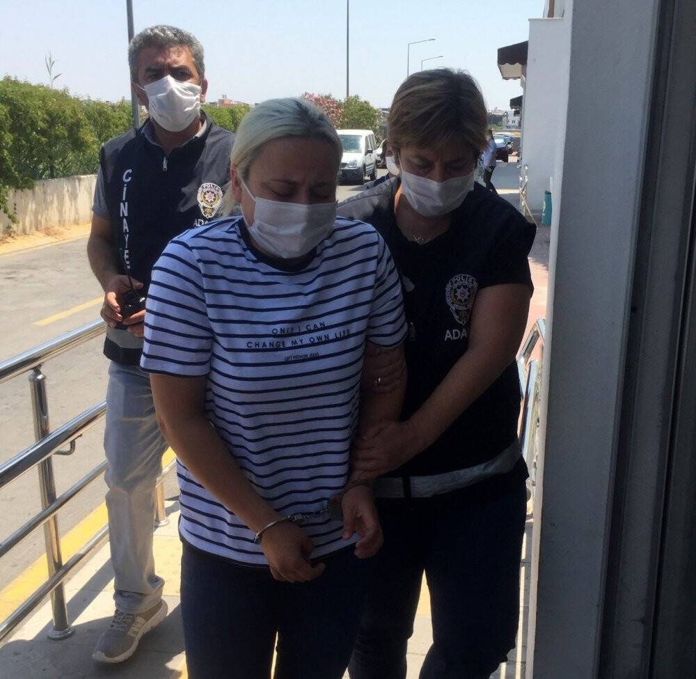 Kocasını öldüren kadının tişörtündeki yazı dikkat çekti