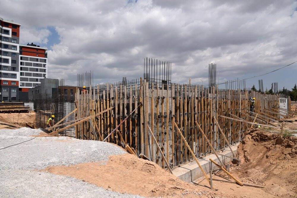 Konya’da 32 derslikli okulun temeli atıldı