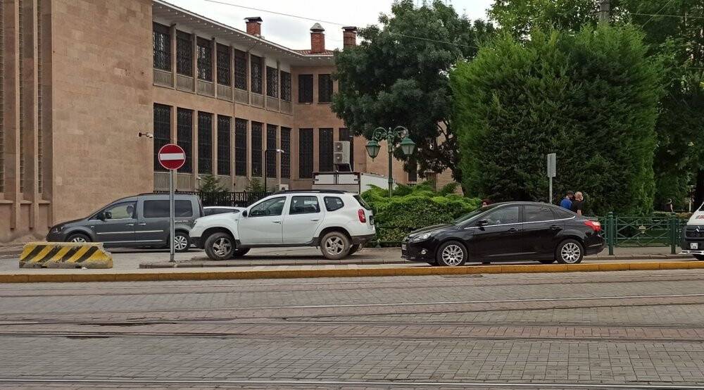 Sürücünün rahatlığı şaşırttı