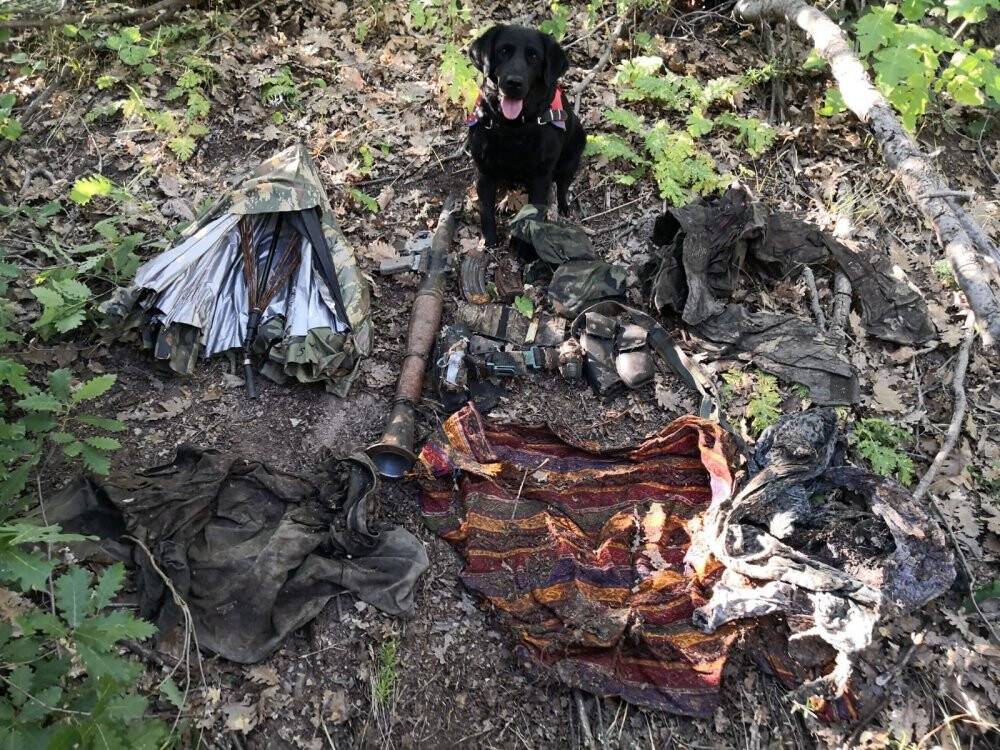 Tunceli’de terör örgütü PKK mensuplarına ait mühimmat ele geçirildi