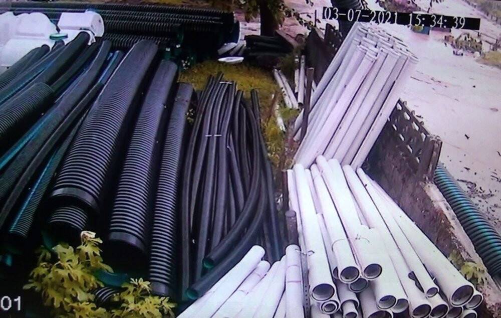 Sel felaketinin şiddeti kamerada