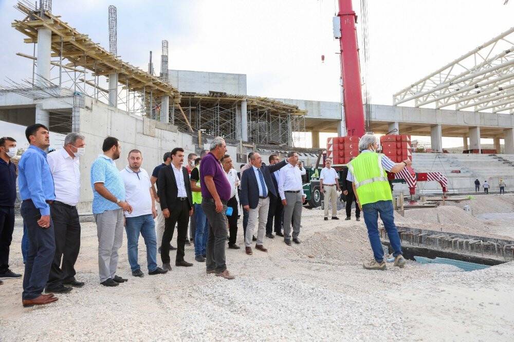 Türkiye’nin tek olimpik veledromu Meram’da yükseliyor