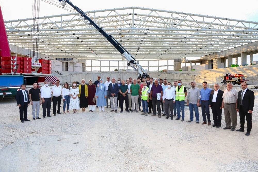 Türkiye’nin tek olimpik veledromu Meram’da yükseliyor