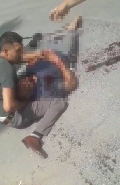Kavga ettiği husumetlisini kamyonetle ezip metrelerce sürükledi