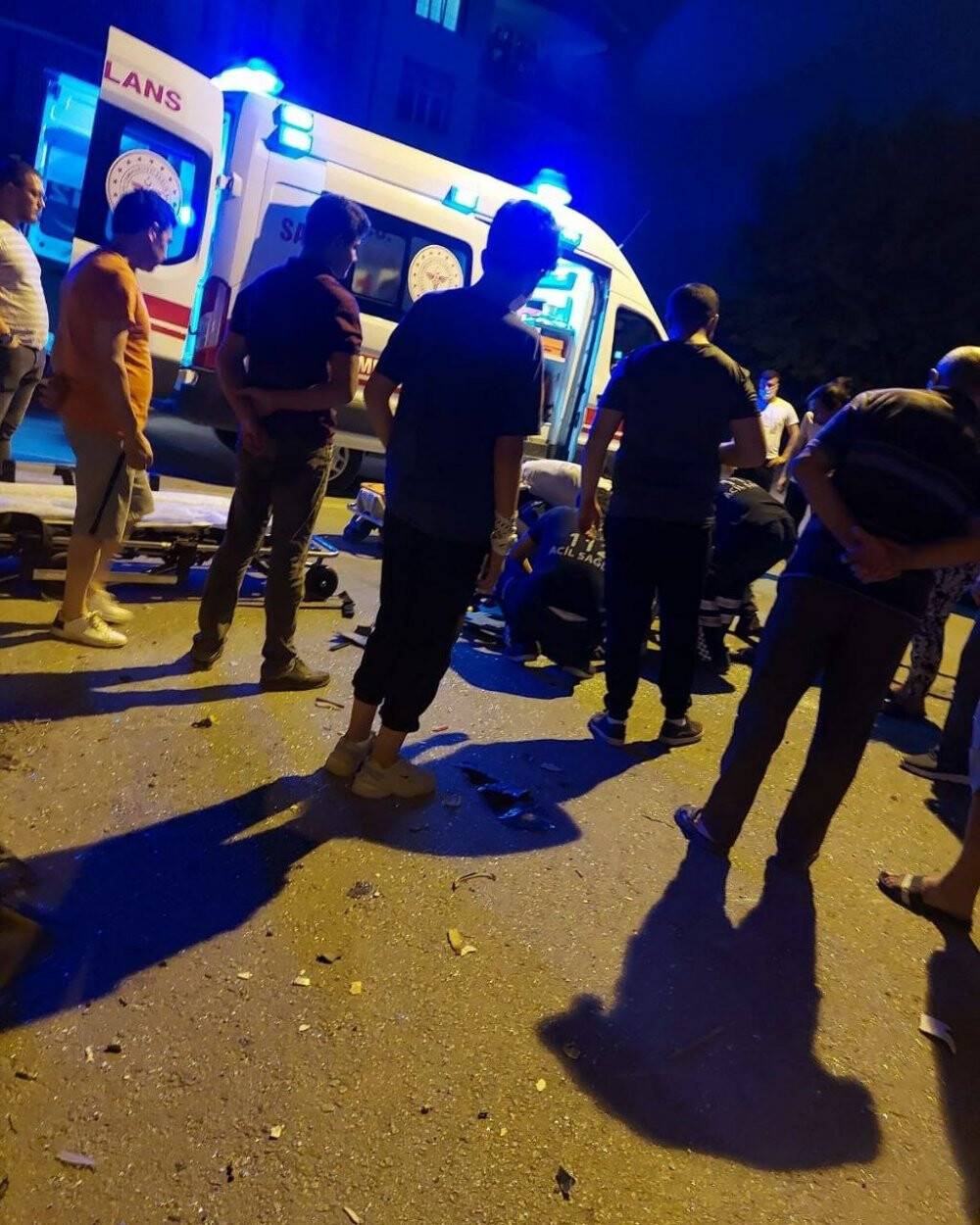 Konya'da kaza! Otomobille çarpışan minibüs devrildi: 7 yaralı