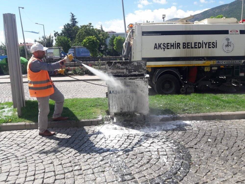 Daha temiz bir Akşehir için çalışmalar tüm hızıyla sürüyor