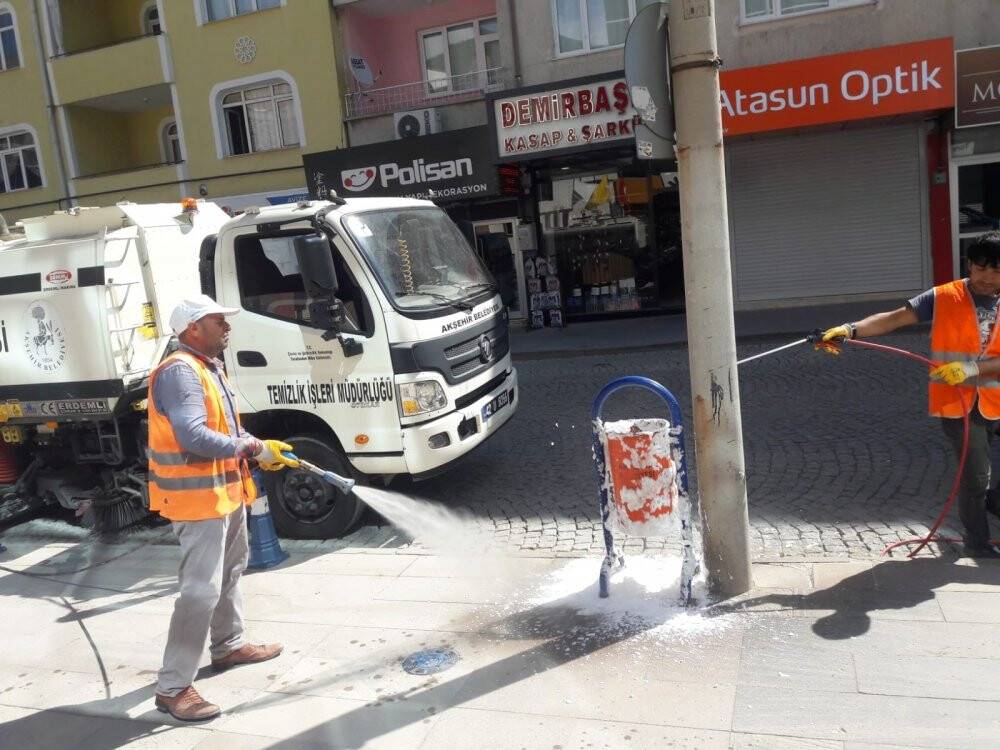 Daha temiz bir Akşehir için çalışmalar tüm hızıyla sürüyor