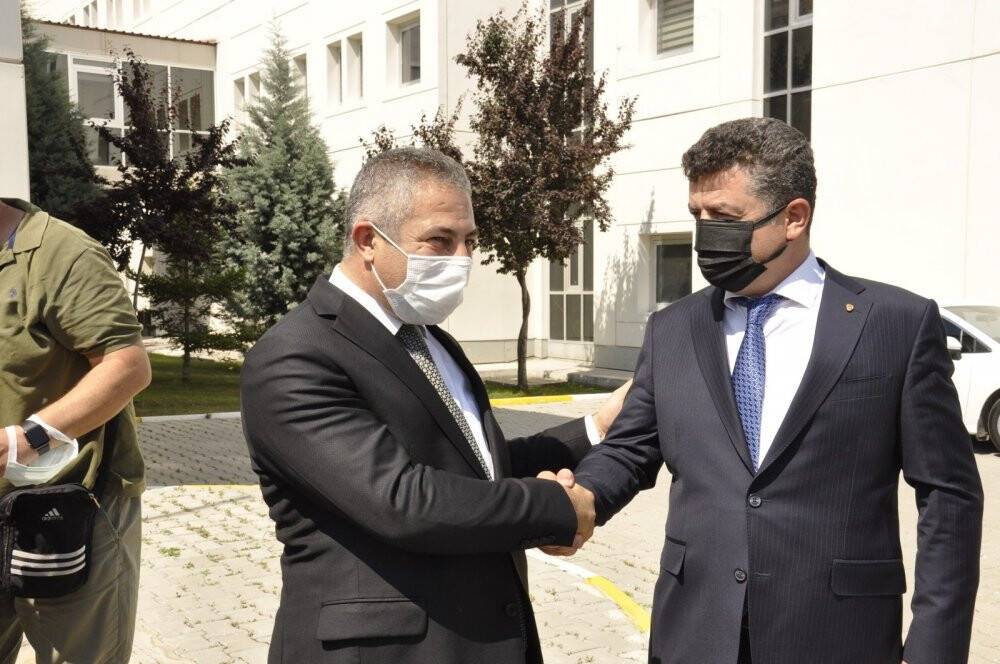 Konya İl Emniyet Müdürü Engin Dinç, Eskişehir'e veda etti