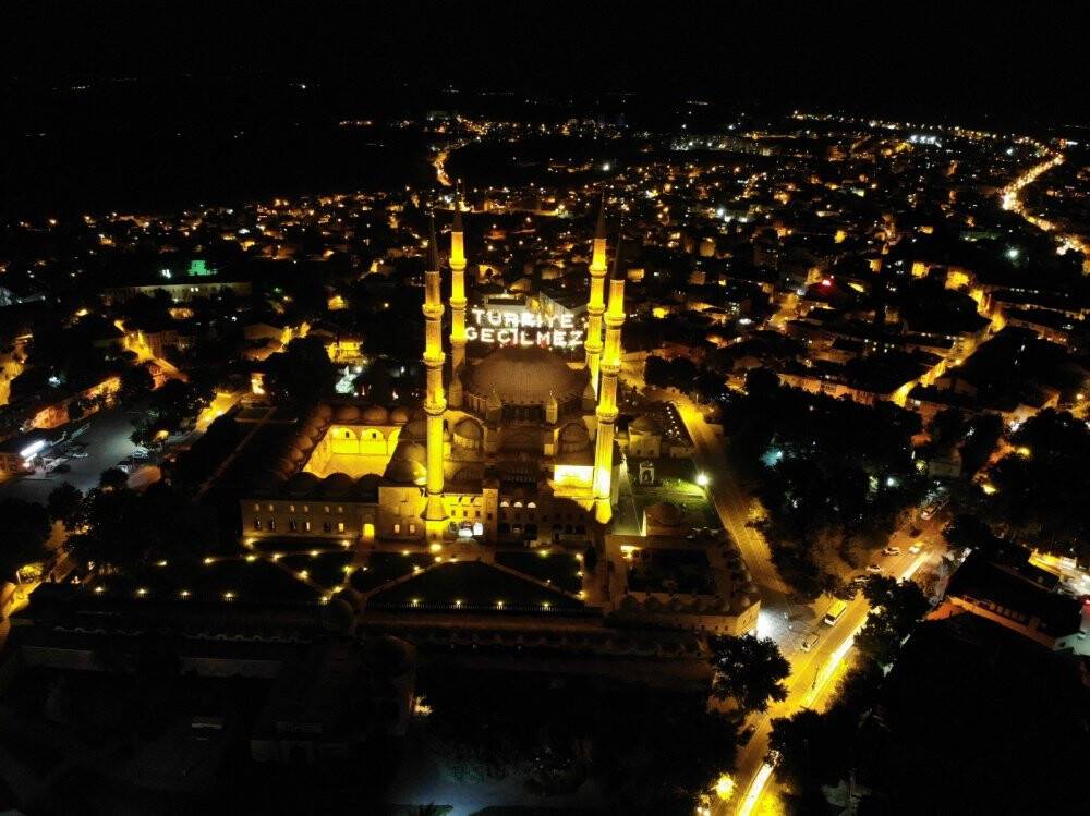 15 Temmuz ruhu Selimiye’de yaşatılıyor