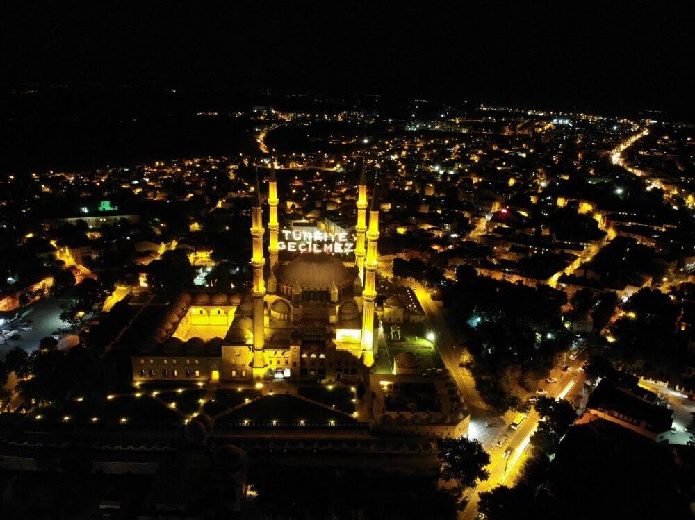 15 Temmuz ruhu Selimiye’de yaşatılıyor