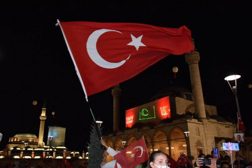 Mevlana Meydanı'nda 15 Temmuz