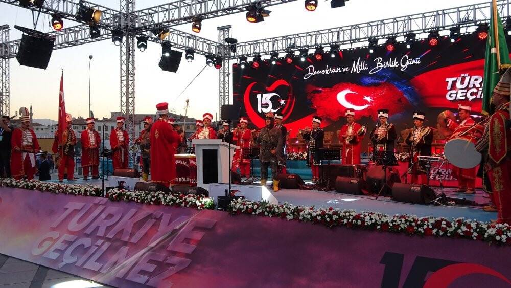 Mevlana Meydanı'nda 15 Temmuz