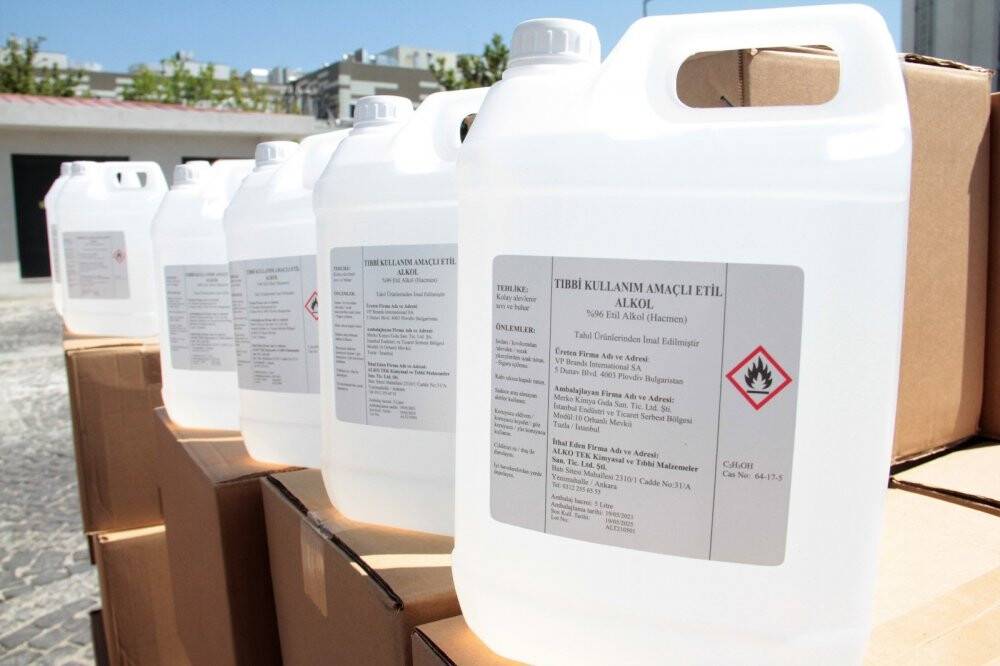 Bayram öncesi sahte alkol operasyonu: 12 bin litre kaçak etil alkol ele geçirildi