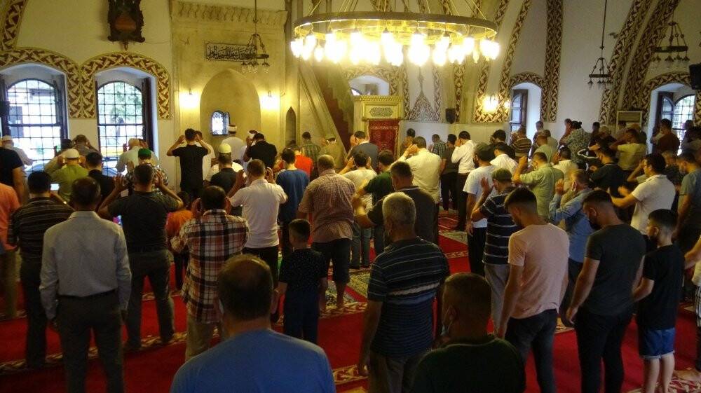Anadolu’nun ilk camisinde bayram namazı kılındı