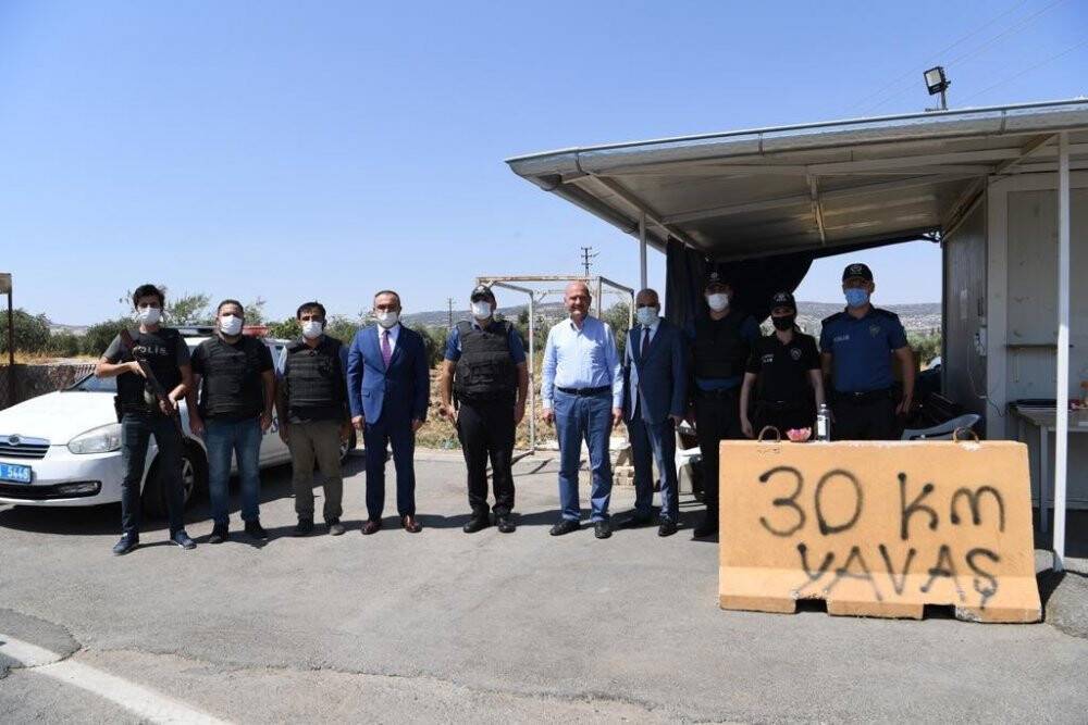 İçişleri Bakanı Soylu Kilis’te