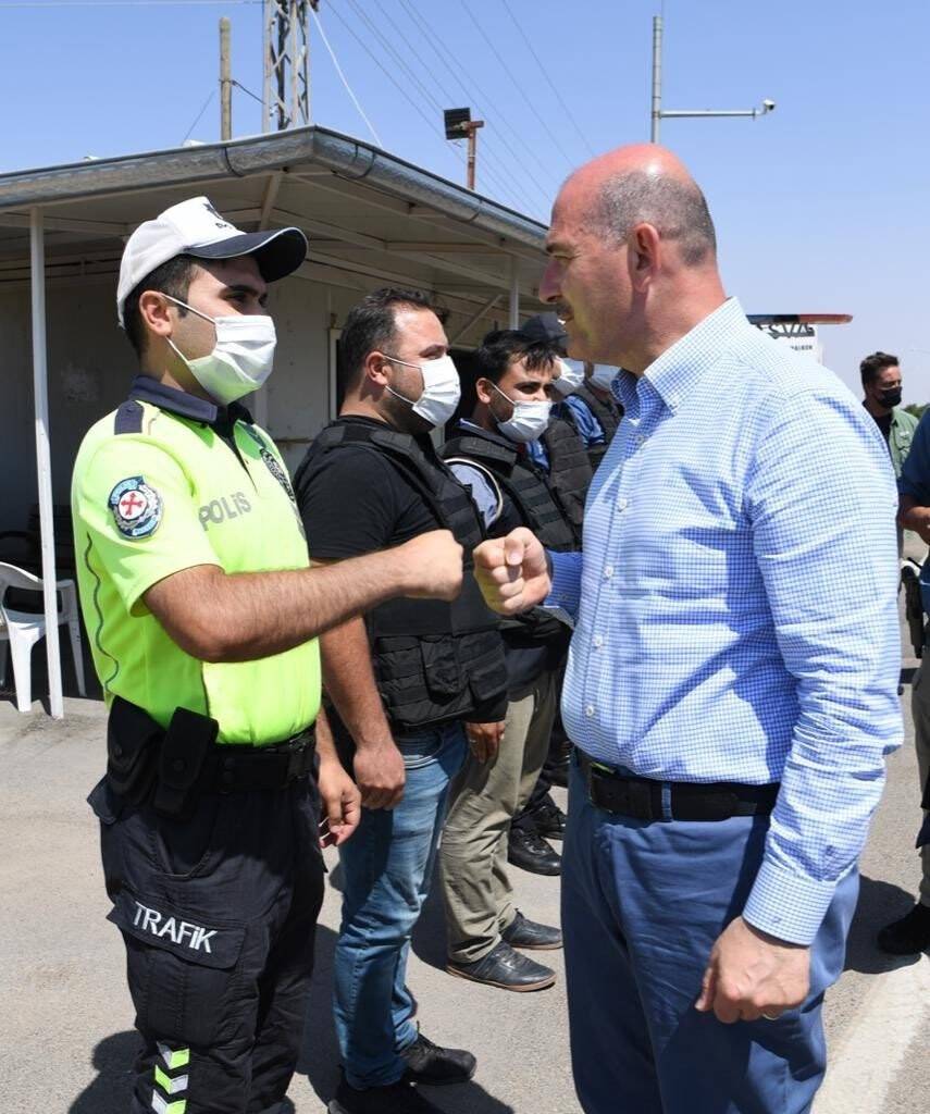 İçişleri Bakanı Soylu Kilis’te