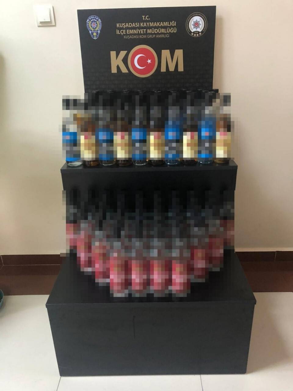 Kurban Bayramında kaçak içki mesaisi