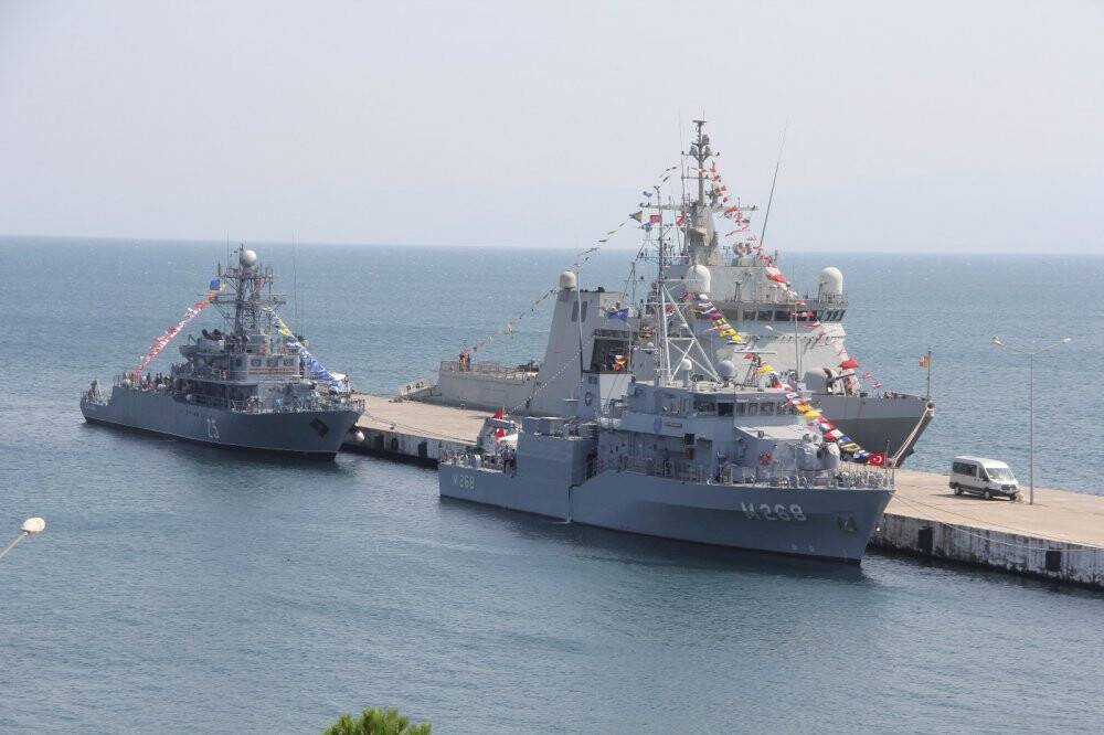 NATO gemileri Sinop’ta