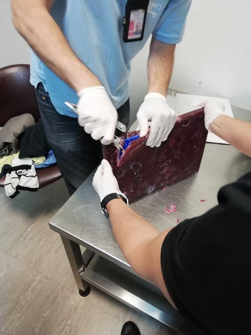 Bir kilo kokaini yutan kurye Ukrayna’da yakalandı