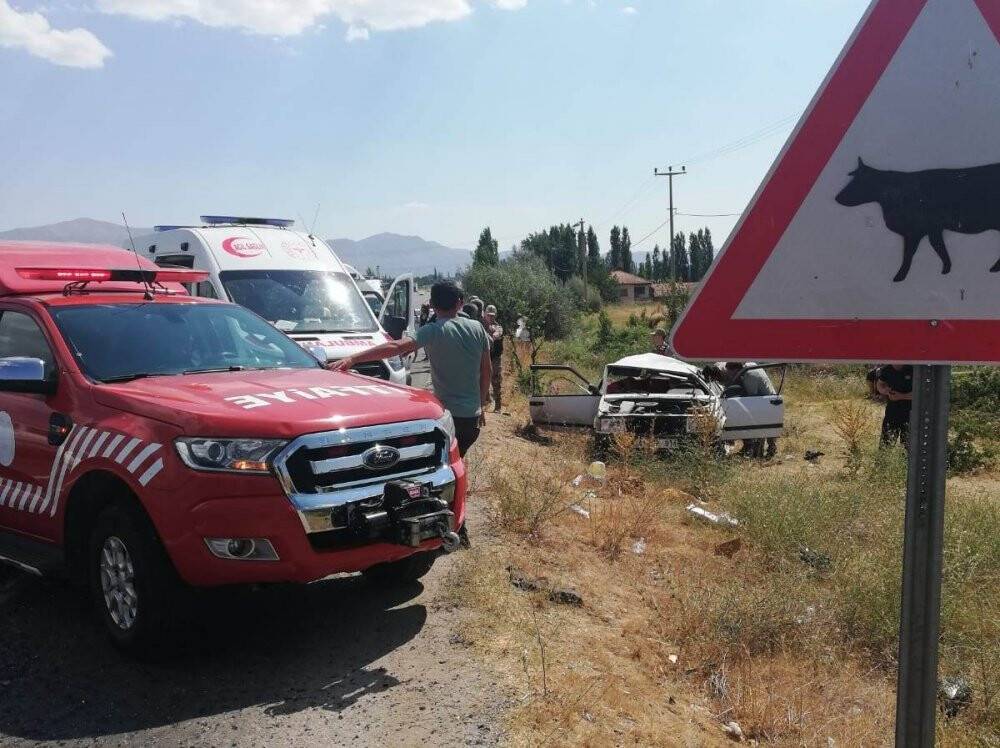 Malatya’da feci kaza: 2 ölü, 4 yaralı