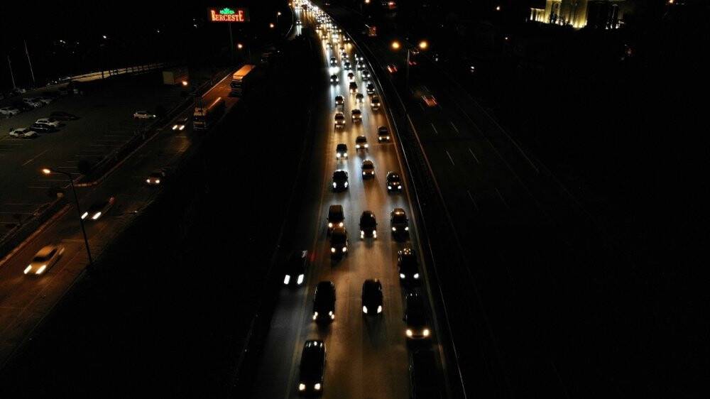 Kurban Bayramı dönüşü TEM Otoyolu’nda trafik yoğunluğu