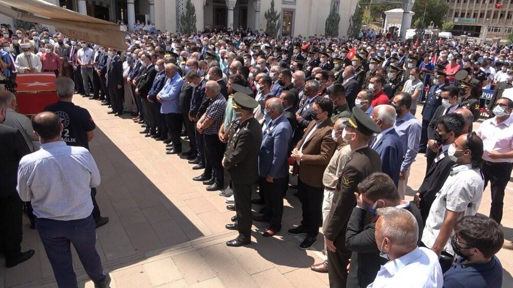 Irak’ın kuzeyinde şehit olan Çelebi son yolculuğuna uğurlandı