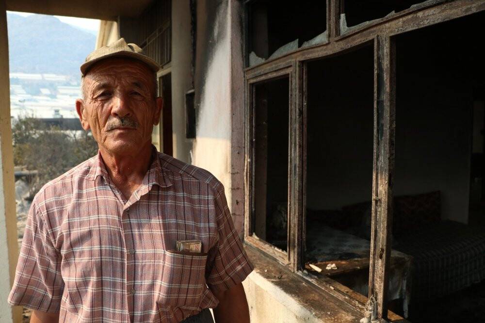 Evleri yanan vatandaşlar: Canımızı zor kurtardık