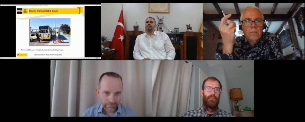 Konya Büyükşehir’in bisiklet uygulamaları dünyaya anlatılıyor