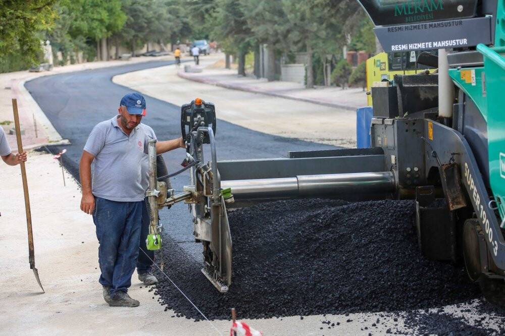 Meram’da Köyceğiz Caddesi yenilendi