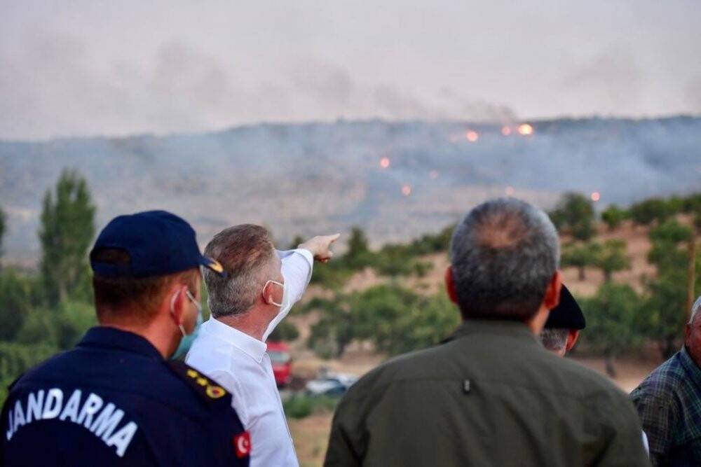 Gaziantep’te çıkan orman yangını kontrol altına alındı