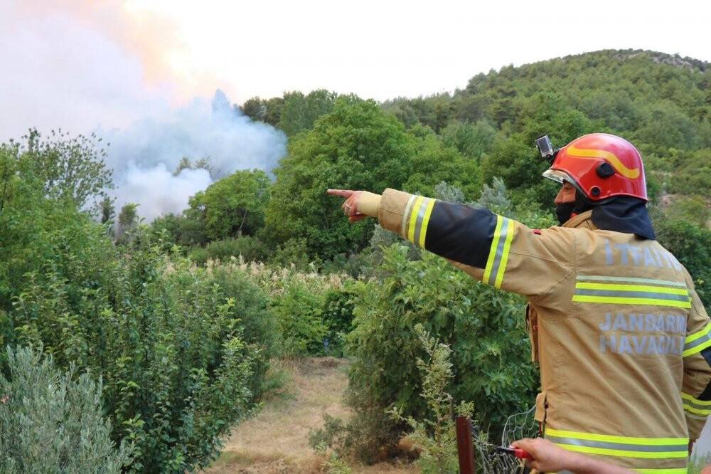 Jandarma Genel Komutanlığı 2 bin 310 personeliyle yangınla mücadele ediyor