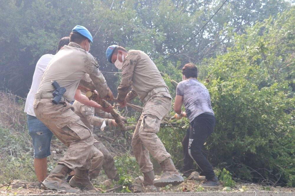 Jandarma Genel Komutanlığı 2 bin 310 personeliyle yangınla mücadele ediyor
