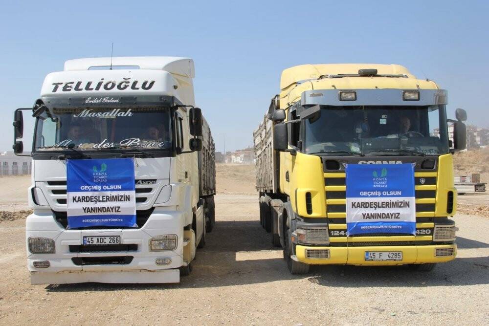 KTB’den yangın bölgesine yem desteği