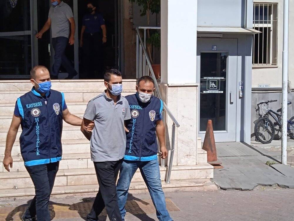 Çaldığı malzemeleri satışa çıkaran hırsız adliyeye sevk edildi