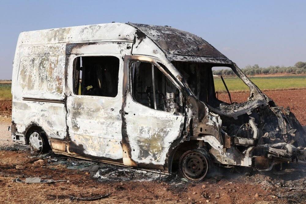 Suriye Sivil Savunması, terör örgütü PKK’nın saldırı görüntülerini yayınladı