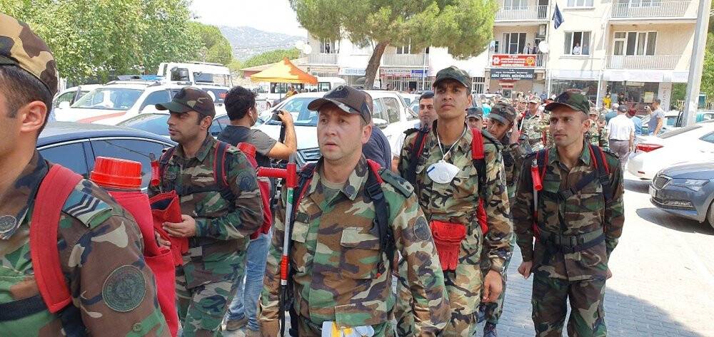 200 kişilik Azerbaycan ekibi Çine’ye geldi