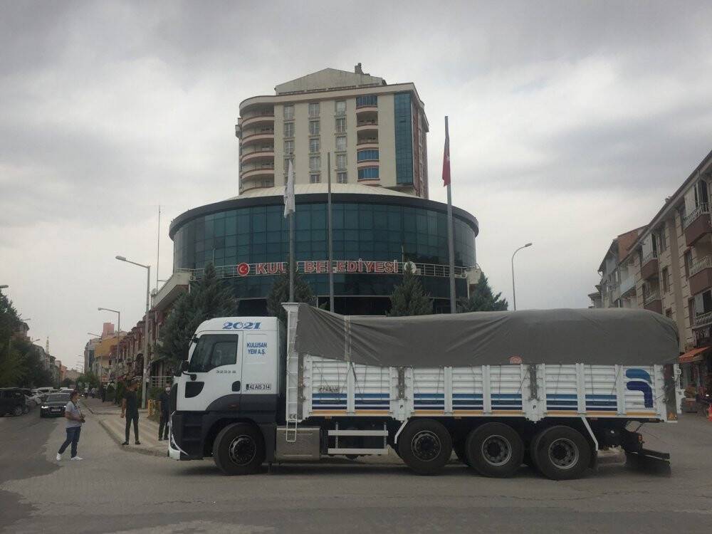 Kulu’dan Manavgat’a yardım