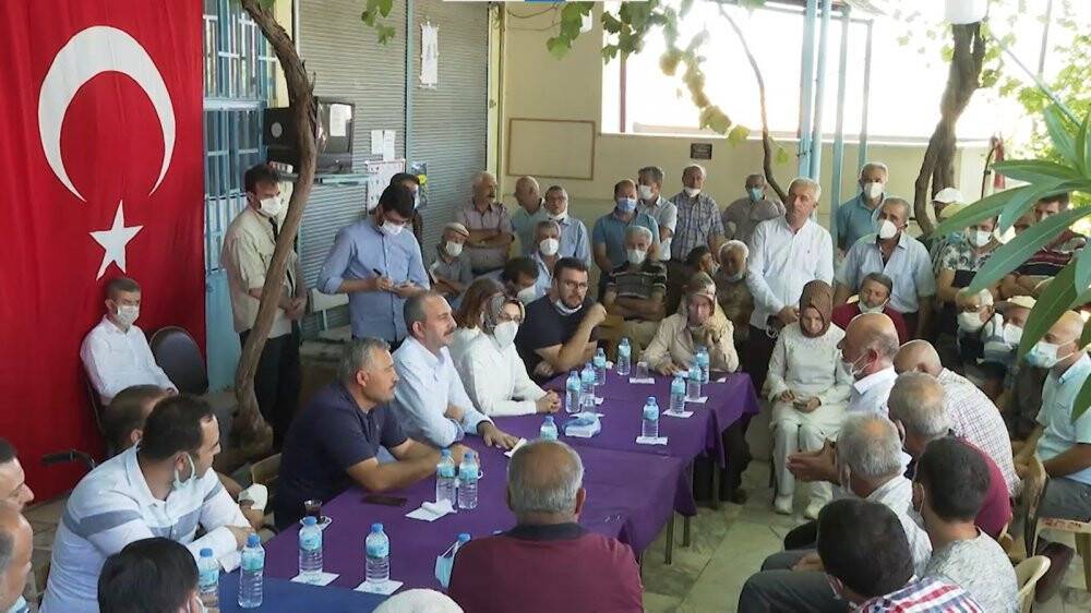 Adalet Bakanı Gül: “Yanan alanlara tek bir çivi çakılmasına izin vermeyeceğiz”