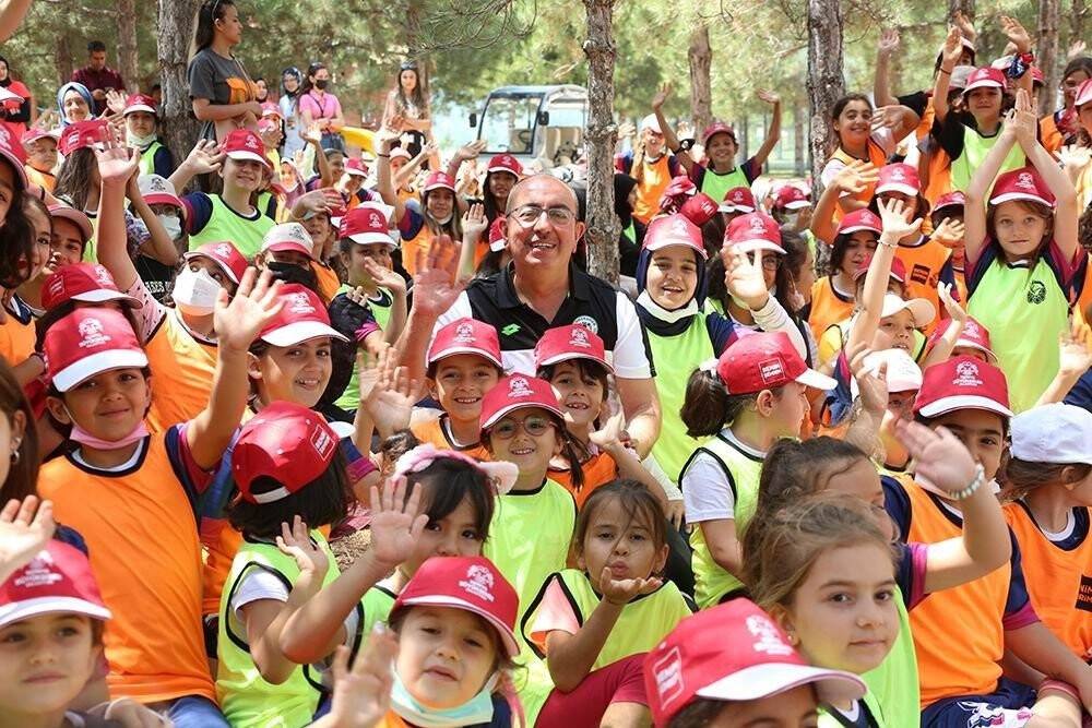 Meram’da çocuklar eğlenerek öğreniyor