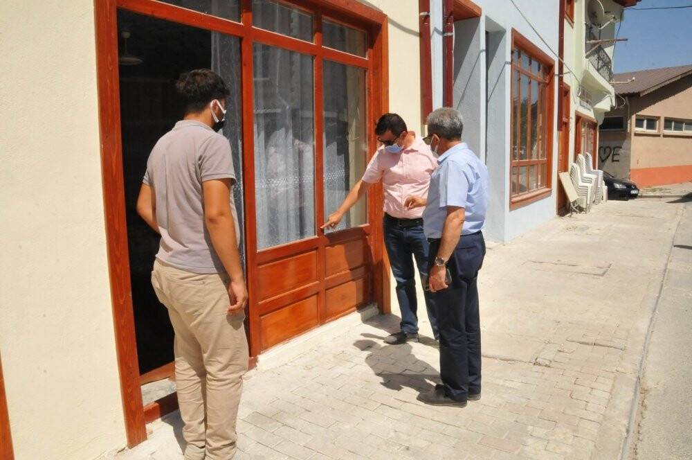 Akşehir İmaret Sokak’taki Evler Can Buluyor