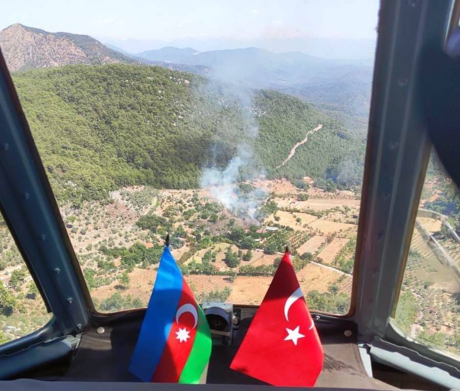 Göcek’teki yangın büyümeden söndürüldü
