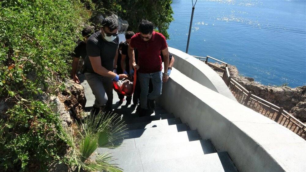 Falezlerden düşen adam: "Size zahmet veriyorum "