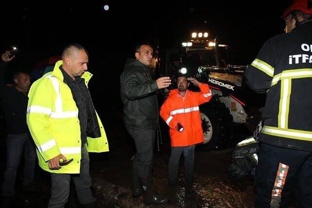 Ordu’da sağanak nedeniyle mahsur kalan 5 kişi kurtarıldı
