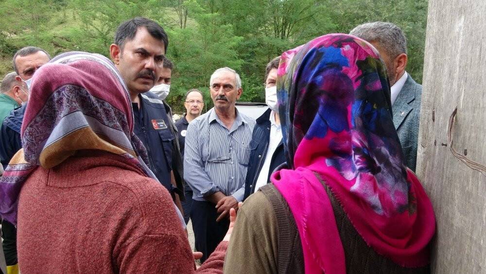 Bakan Kurum, selin en çok etkilediği Zafer Köyü’nde