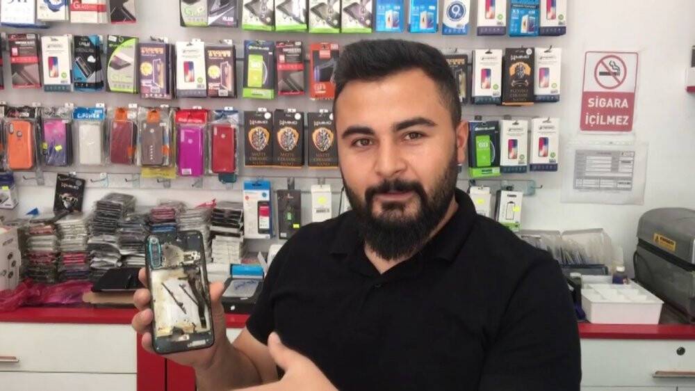 Bir anda patladı, neye uğradığını şaşırdı