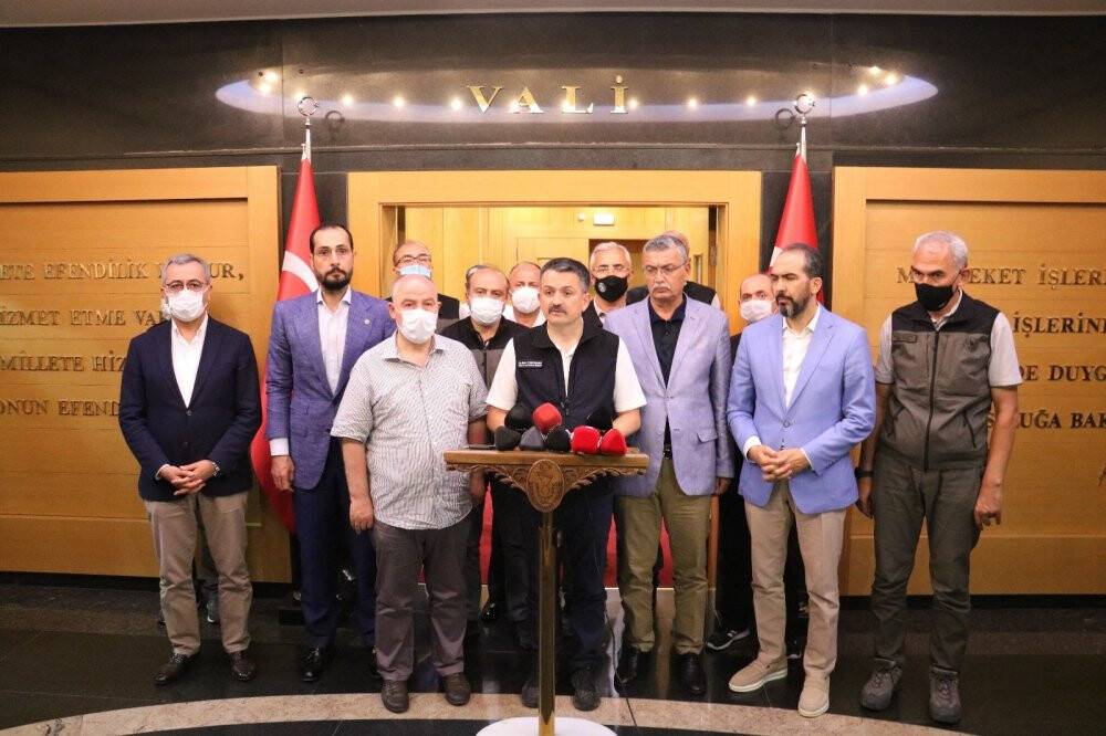 Bakan Pakdemirli: Teknik ve adli inceleme devam ediyor
